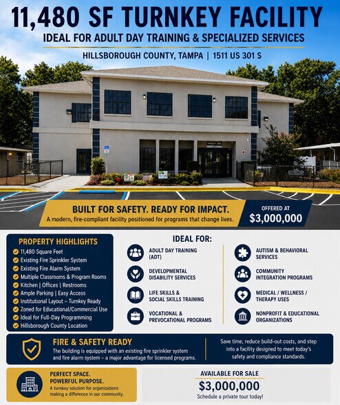 More Photos Of 1511 S US Highway 301, Tampa Office For Sale