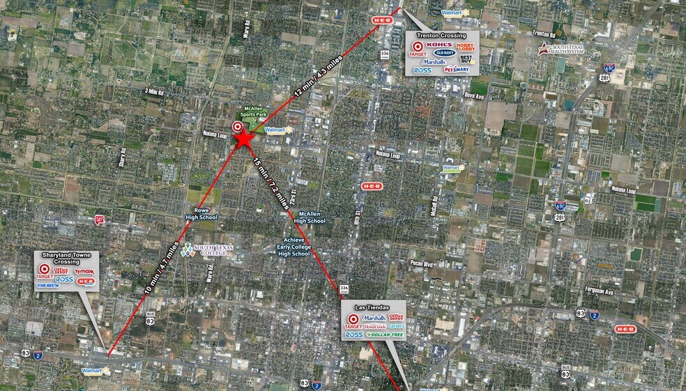 More Photos Of NEC of Nolana Ave & N 34th St, McAllen Land For Lease