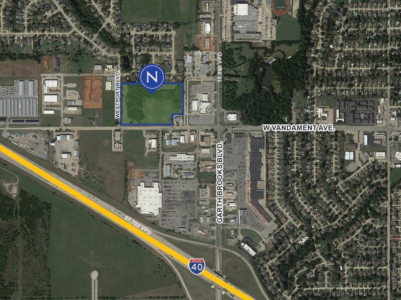 More Photos Of Vandament Ave and 1st Place Blvd, Yukon Land For Sale