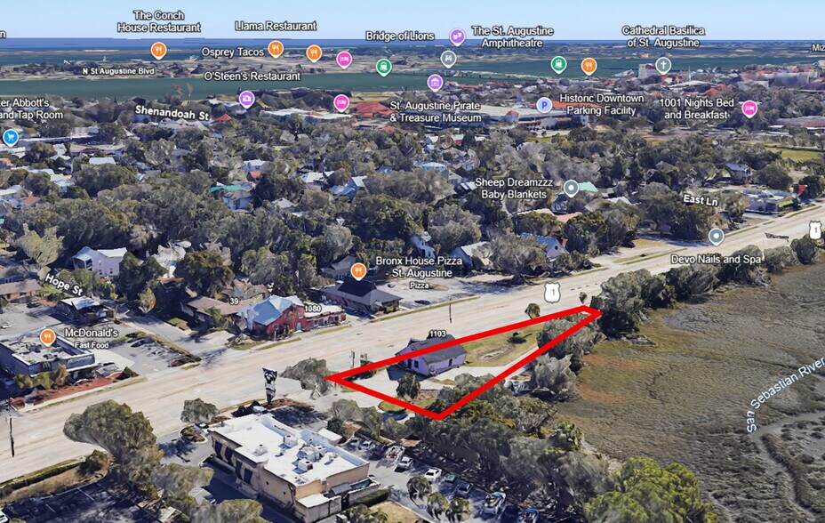 More Photos Of 1103 N Ponce De Leon Blvd, Saint Augustine Freestanding For Sale