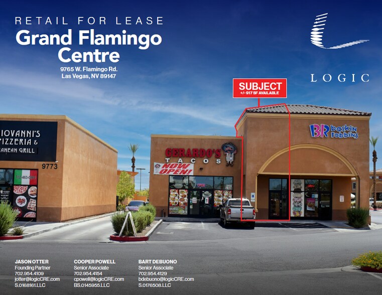Primary Photo Of 9765 W. Flamingo Rd., Las Vegas Restaurant For Lease