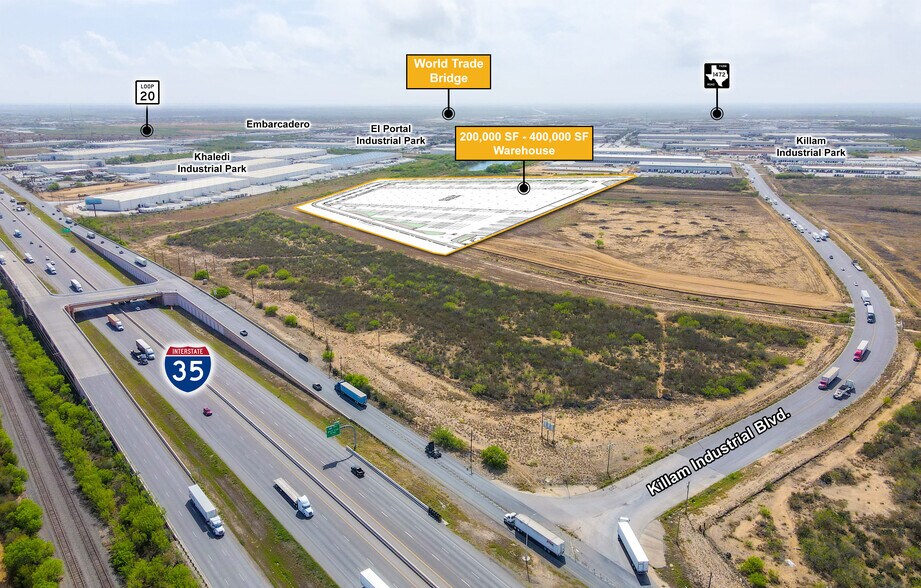 Primary Photo Of 001 Killam Industrial Blvd, Laredo Warehouse For Lease