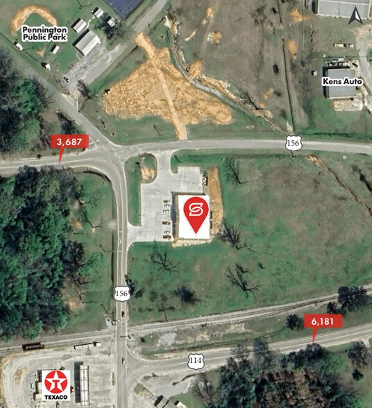 More Photos Of 5956 Main St, Pennington Freestanding For Lease