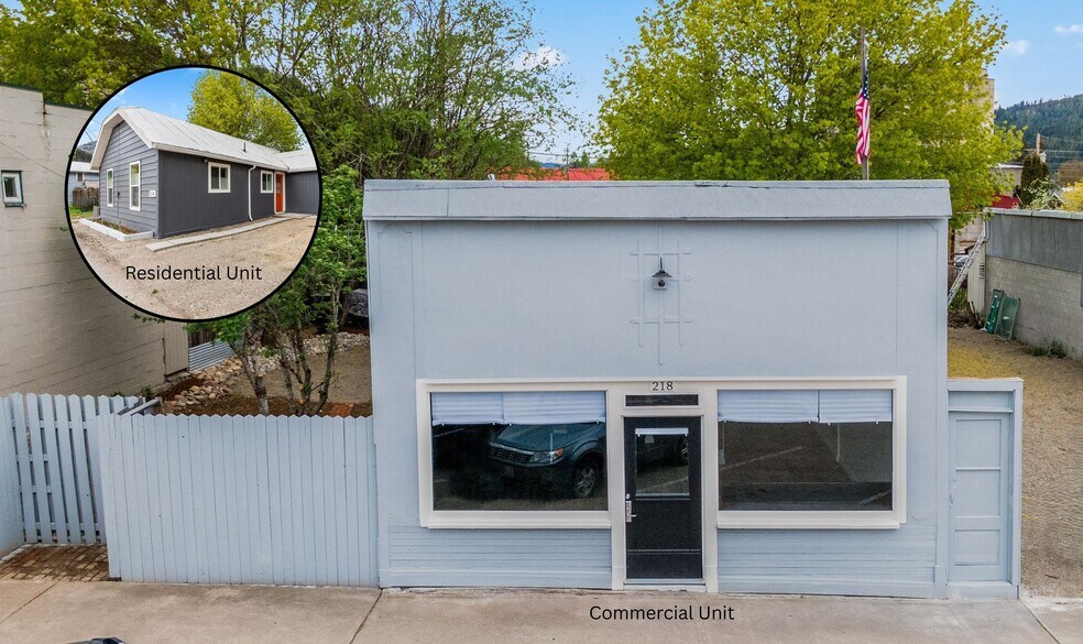 Primary Photo Of 218 5th Ave, Metaline Falls Storefront Retail Residential For Sale