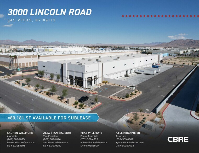 Primary Photo Of 3000 Lincoln Rd, Las Vegas Distribution For Lease
