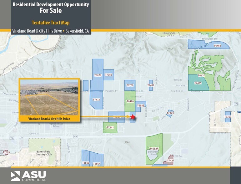 More Photos Of Vineland Rd & City Hills Dr., Bakersfield Land For Sale