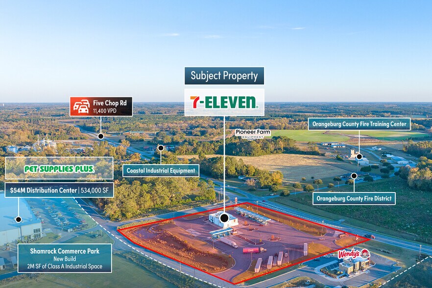 More Photos Of 3457 Five Chop Rd, Orangeburg General Retail For Sale