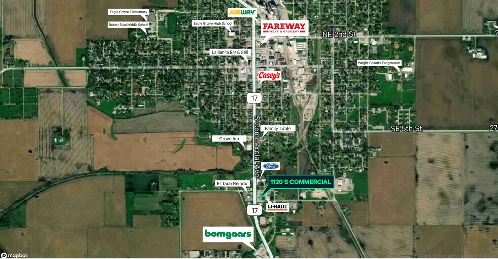 More Photos Of 1120 S Commercial Ave, Eagle Grove General Retail For Sale