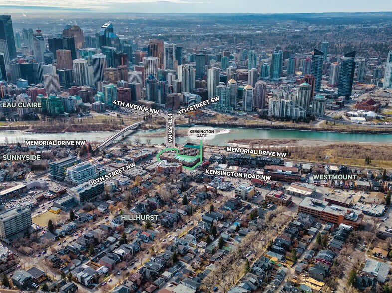 More Photos Of 1117A Kensington Cres NW, Calgary Storefront Retail Office For Lease