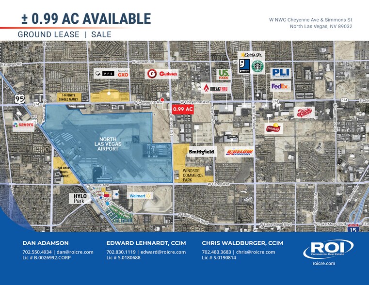 Primary Photo Of 3000 Cheyenne, North Las Vegas Land For Lease