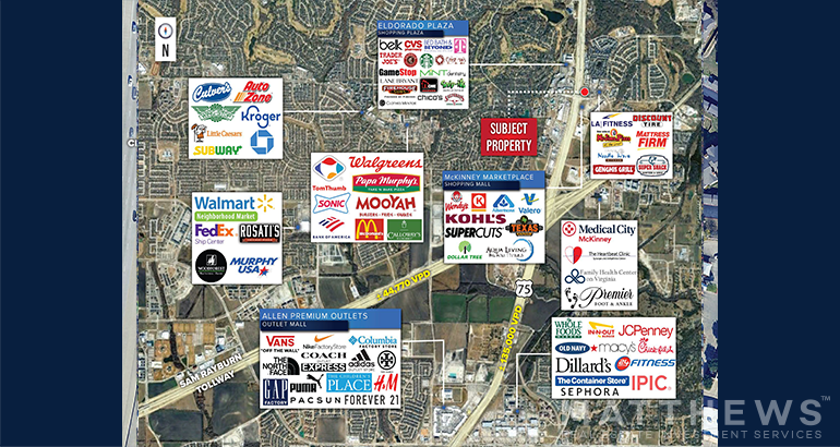 More Photos Of 2775 S Central Expy, McKinney Storefront For Lease