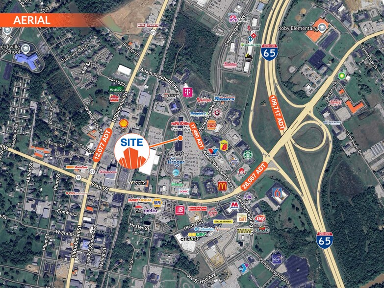 More Photos Of 181-189 Adam Shepherd Pky, Shepherdsville Freestanding For Lease