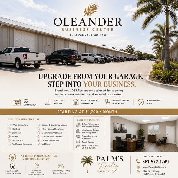 Primary Photo Of 3801-3815 Oleander Ave, Fort Pierce Warehouse For Lease