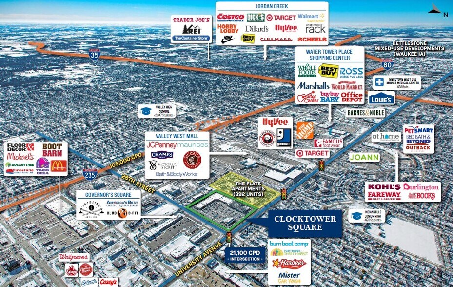 More Photos Of 2800 University Ave, West Des Moines Freestanding For Lease