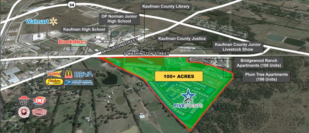 More Photos Of Five Points Dr., Kaufman Land For Sale