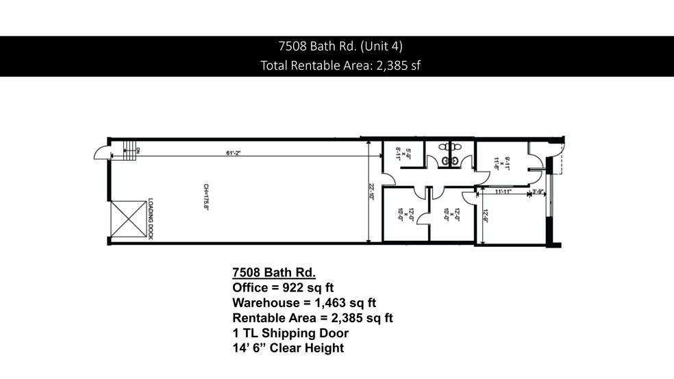 More Photos Of 7502-7526 Bath Rd, Mississauga Warehouse For Lease
