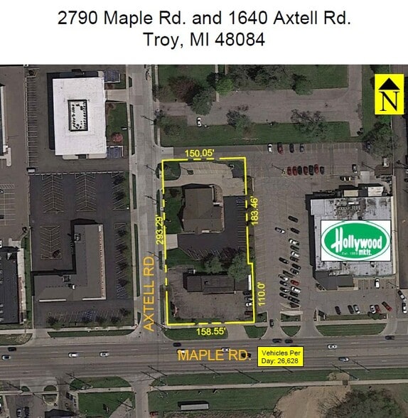 Primary Photo Of 2790 W Maple Rd, Troy Land For Lease