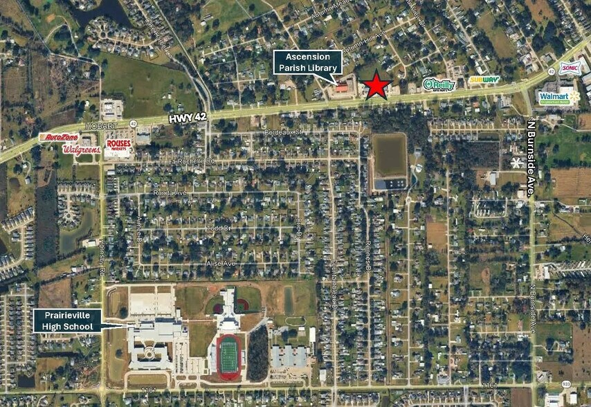 More Photos Of 40306 Highway 42, Prairieville Restaurant For Lease