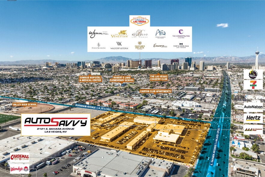 More Photos Of 2121 E Sahara Ave, Las Vegas Auto Dealership For Sale