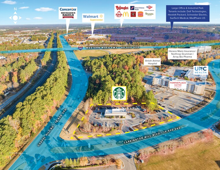 More Photos Of 1017 Carrington Mill Blvd, Morrisville Fast Food For Sale