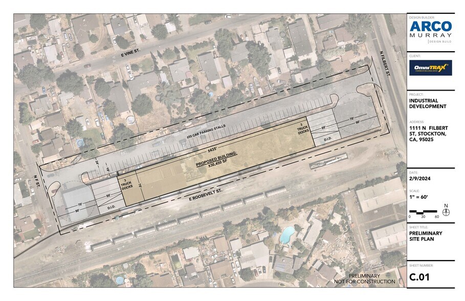Primary Photo Of 1111 N Filbert St, Stockton Land For Lease