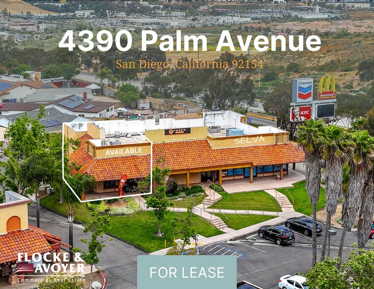 Primary Photo Of 4390 Palm Ave, San Diego Storefront Retail Office For Lease
