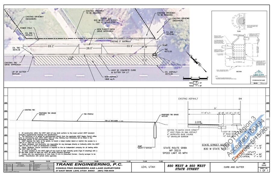 More Photos Of 830-850 W State St, Lehi Land For Lease