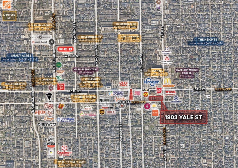 More Photos Of 1903 Yale St, Houston Land For Sale