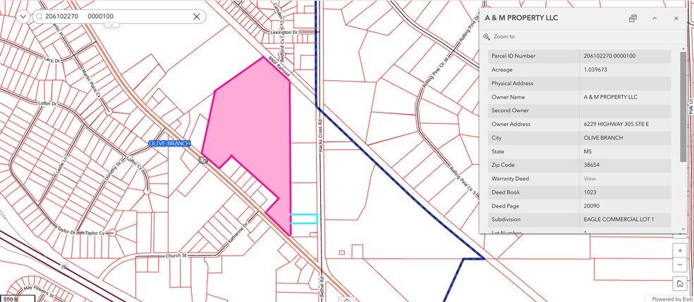 More Photos Of 10890 Highway 178, Olive Branch Land For Sale