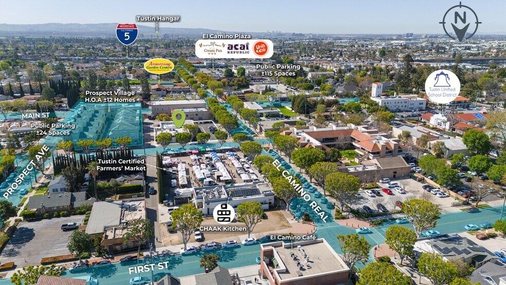 More Photos Of 301-307 El Camino Real, Tustin General Retail For Sale