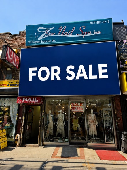 More Photos Of 223 Brighton Beach Ave, Brooklyn Storefront Retail Office For Sale