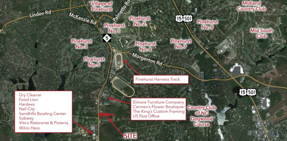 More Photos Of NC Hwy 5, Pinehurst Land For Sale