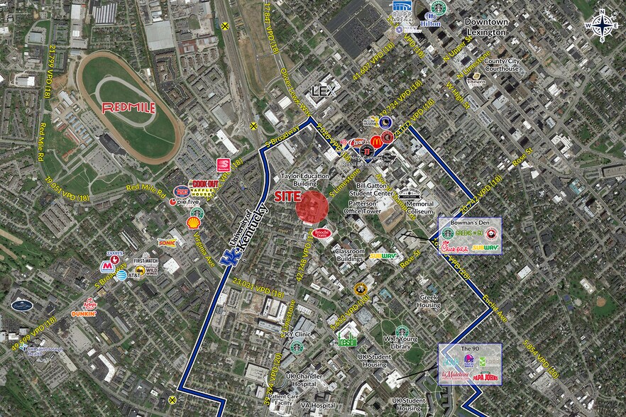 More Photos Of 507 S Limestone, Lexington Fast Food For Lease