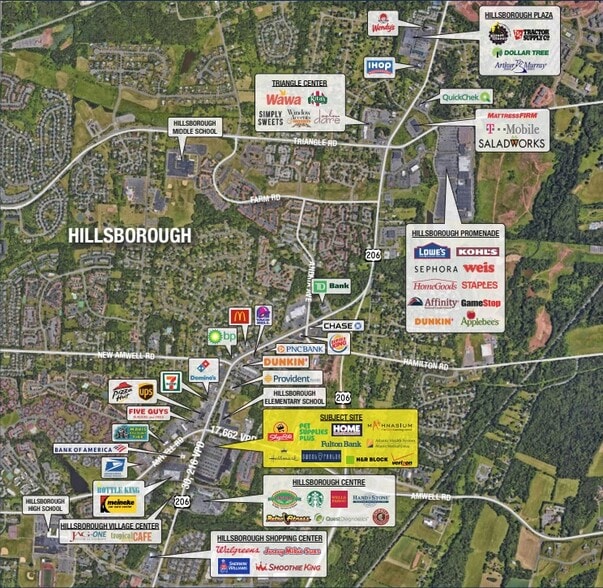 More Photos Of 601 ROUTE 206, Hillsborough Unknown For Lease