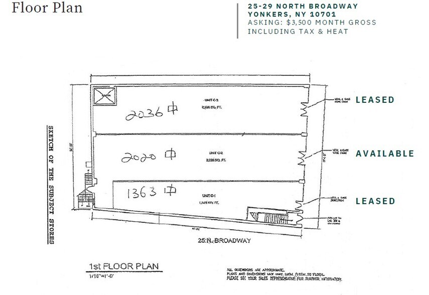 More Photos Of 25-29 N Broadway, Yonkers Storefront For Lease