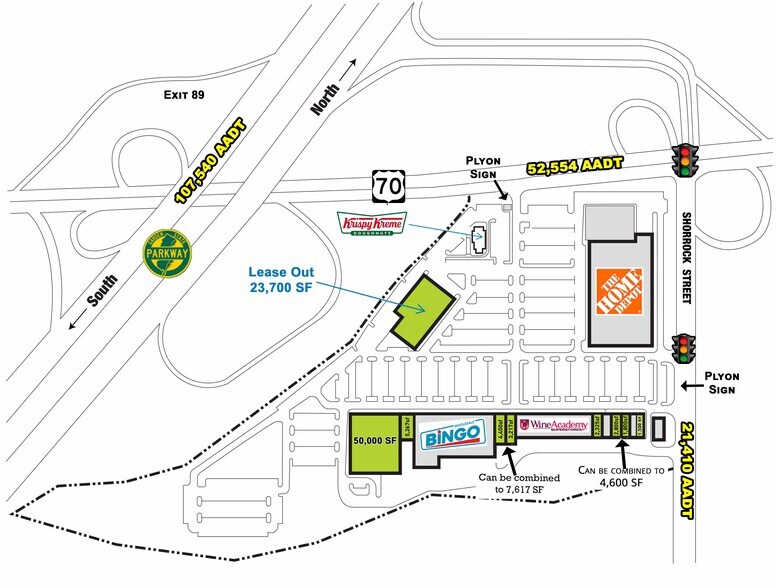 More Photos Of 1900 Highway 70, Lakewood Unknown For Lease