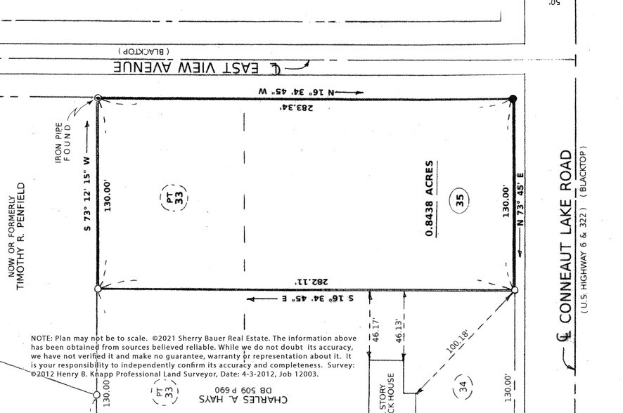 More Photos Of Conneaut Lake 71 @ East View Avenue, Meadville Land For Sale