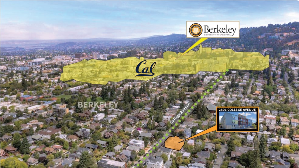 More Photos Of 2801 College Ave, Berkeley Apartments For Sale
