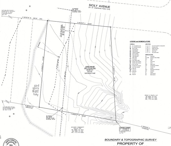 Primary Photo Of 1916 Sicily ave, Raleigh Land For Sale