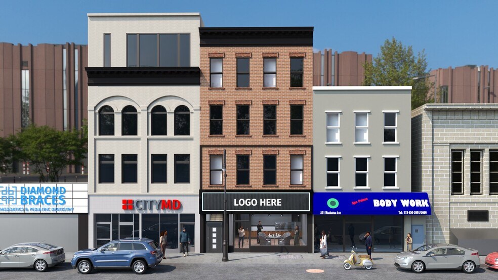 Primary Photo Of 799 Manhattan Ave, Brooklyn Storefront Retail Residential For Lease