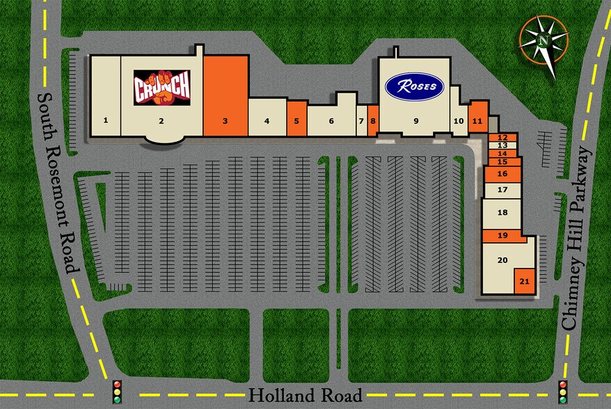 Primary Photo Of 801-929 Chimney Hill Shopping Ctr, Virginia Beach General Retail For Lease