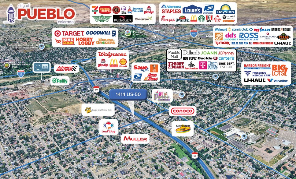 More Photos Of 1414 Us-50 Byp, Pueblo Freestanding For Sale