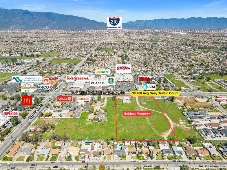 More Photos Of 16203 Foothill Blvd, Fontana Land For Sale