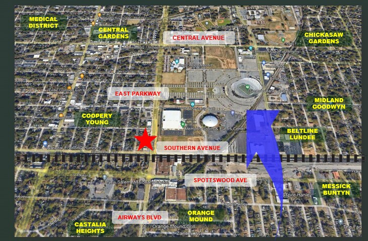 More Photos Of 1063 E Parkway South, Memphis Flex For Sale