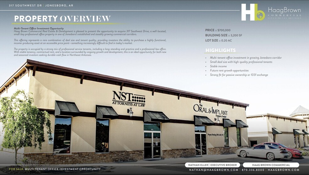 More Photos Of 317 Southwest Dr, Jonesboro Medical For Sale