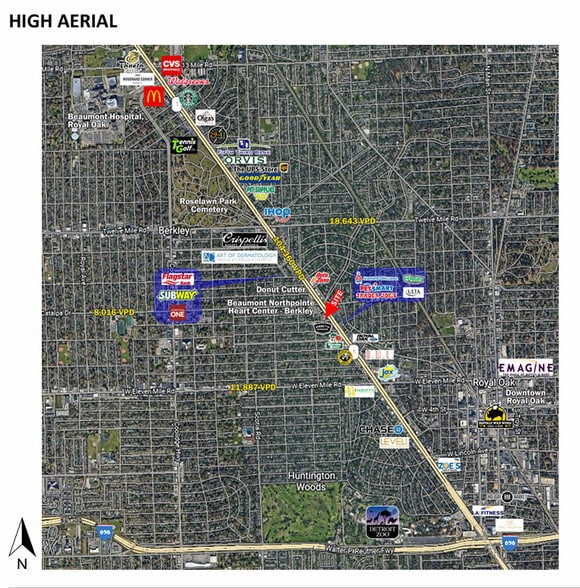 More Photos Of 27827-27833 Woodward Ave, Berkley Storefront Retail Office For Sale