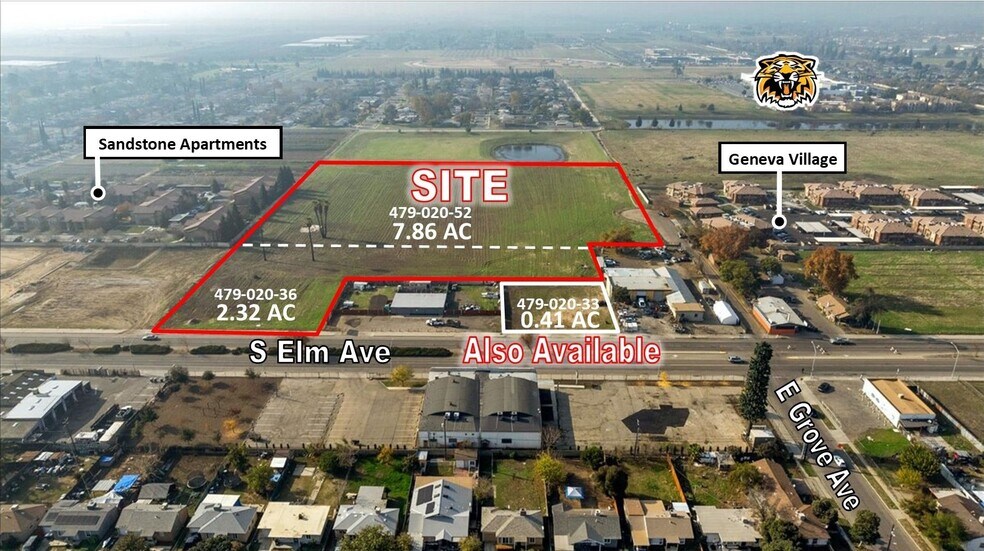 Primary Photo Of 2542 S Elm Ave, Fresno Land For Sale
