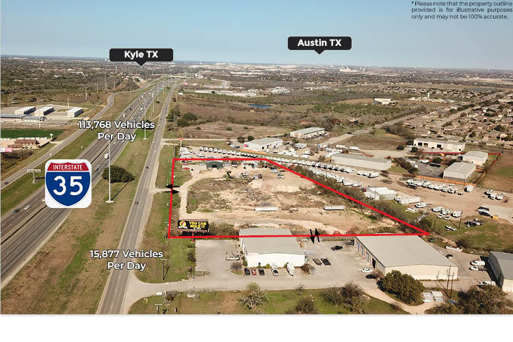 Primary Photo Of 23451 N I 35, Kyle Land For Sale