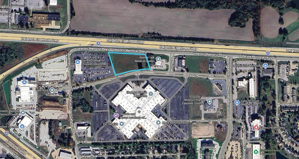 Primary Photo Of Veterans Memorial Pky @ Mall Pky, Wentzville Land For Sale