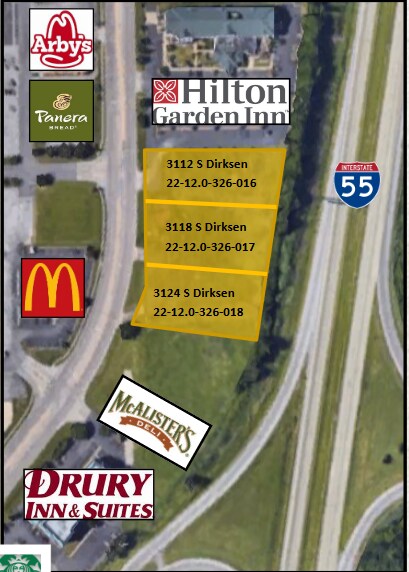 More Photos Of 3124 S Dirksen Pky, Springfield Land For Sale